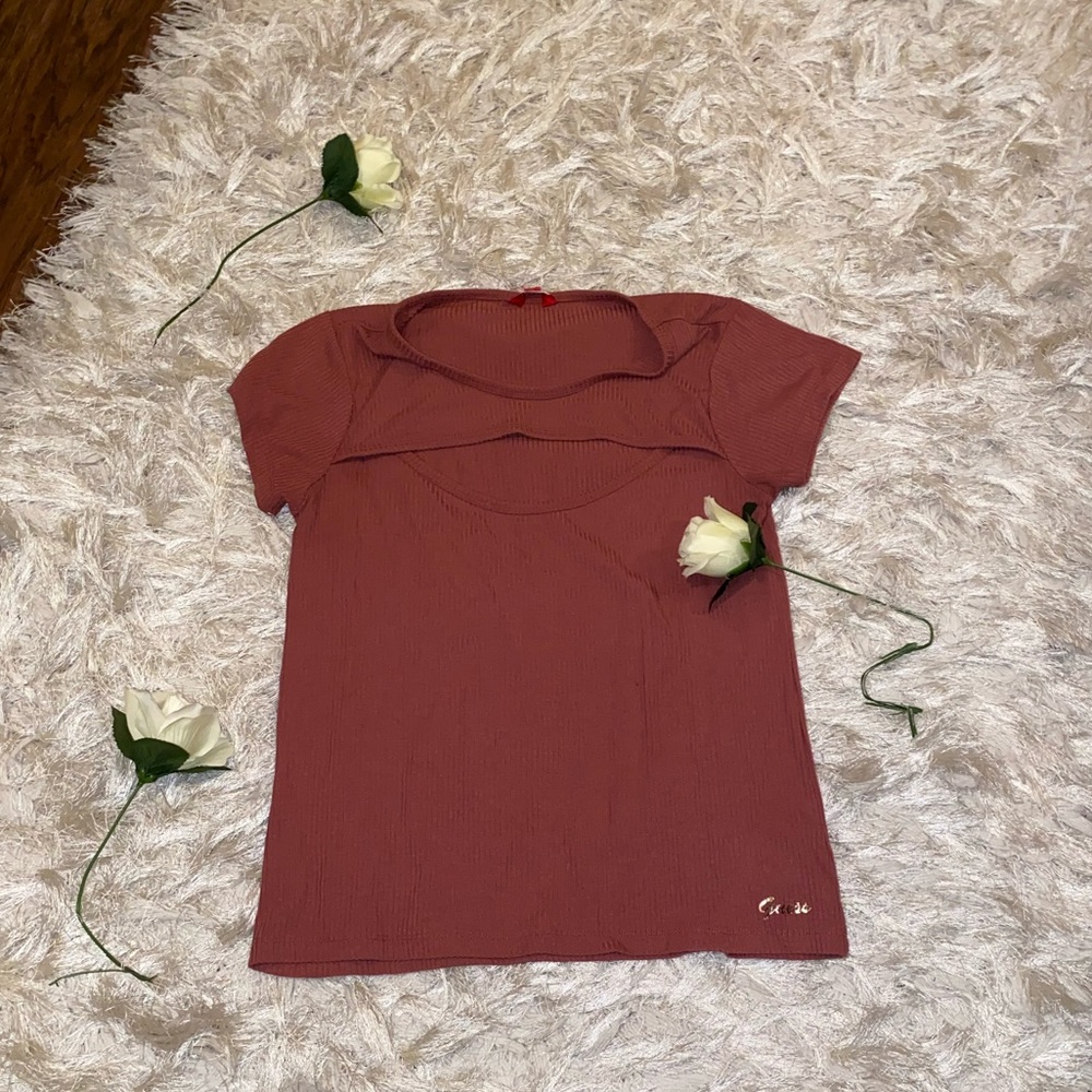 GUESS pink going out top